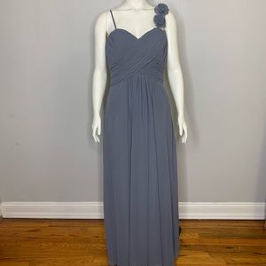 Bill Levkoff Formal evening gown | Pewter grey